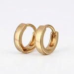 Load image into Gallery viewer, The Solitaire Prime | 18k Gold Plated 925 Sterling Silver Earrings for Men