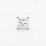 Load image into Gallery viewer, The Silver Edge | Premium Square Moissanite Studs for Men