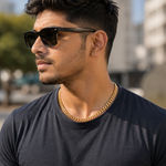 Load image into Gallery viewer, Men’s Gold Cuban Link Chain Necklace
