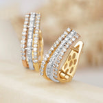 Load image into Gallery viewer, Three Striped Earring