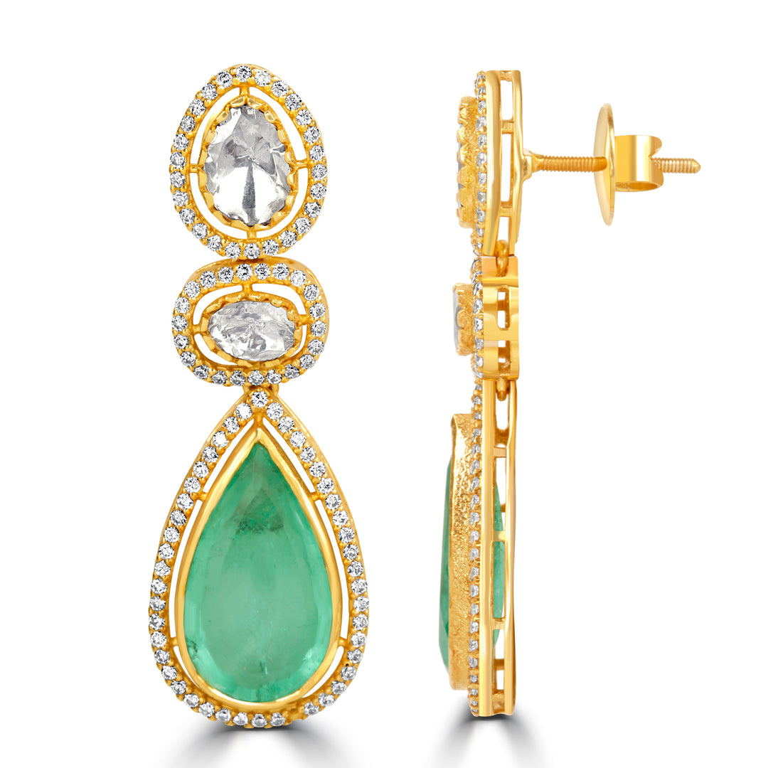 The Green Grandeur Earrings
