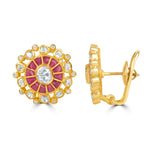 Load image into Gallery viewer, The Ruby Sun Flair Studs