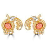 Load image into Gallery viewer, The Whimsical Peacock Moissanite Drops