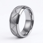 Load image into Gallery viewer, Modern Geometric Silver Men's Ring