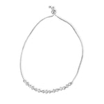 Load image into Gallery viewer, Aesthetic Silver Diamond Bracelet Gift Idea for Friend - Minimalist Jewellery