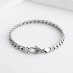Load image into Gallery viewer, 925 Sterling Silver Cuban Link Bracelet for Men