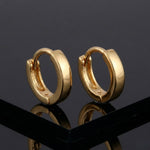 Load image into Gallery viewer, The Solitaire Prime | 18k Gold Plated 925 Sterling Silver Earrings for Men