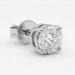 Load image into Gallery viewer, The Classic Gent | Men’s Round Cut Lab-Diamond Stud Earring