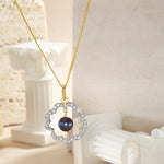 Load image into Gallery viewer, The Eclipse Blossom pendant
