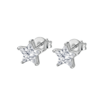 Load image into Gallery viewer, DRK Jewels 925 Silver Star Stud Earrings for Women Minimal Daily Wear