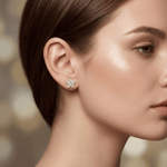 Load image into Gallery viewer, DRK Jewels 925 Silver Star Stud Earrings for Women Minimal Daily Wear