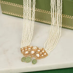Load image into Gallery viewer, The Pearl Prism Neck Choker
