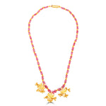 Load image into Gallery viewer, RUBY CHAIN WITH GOLD PIECES
