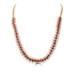 Load image into Gallery viewer, POLKI RUBY NECKLACE
