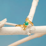 Load image into Gallery viewer, Whispers of Envy Ring
