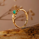 Load image into Gallery viewer, The Emerald Embrace Ring
