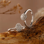 Load image into Gallery viewer, The Glitter Petal Ring
