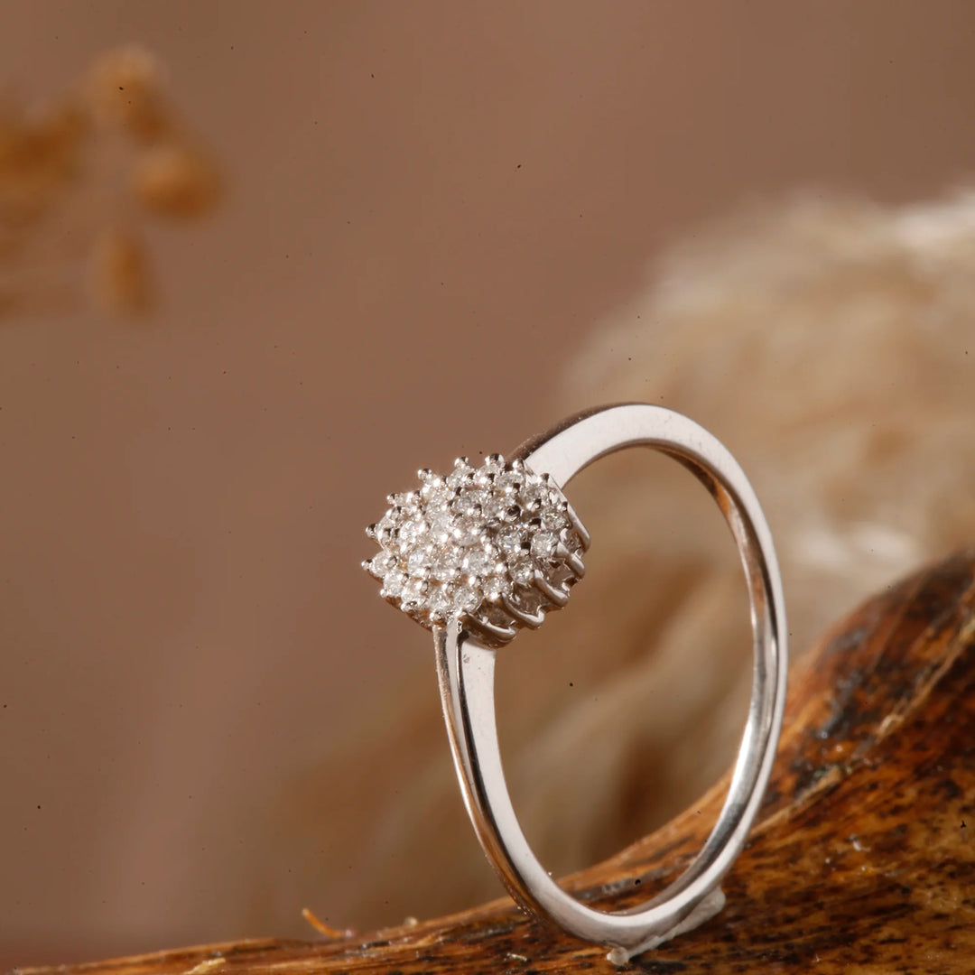 The Glitter Swirl Ring