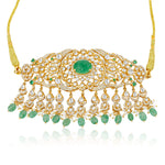 Load image into Gallery viewer, MOISANNITE POLKI CHOKER PENDANT
