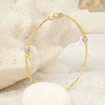 Load image into Gallery viewer, Modern Flexible Gold Bracelet
