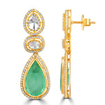 Load image into Gallery viewer, The Green Grandeur Earrings
