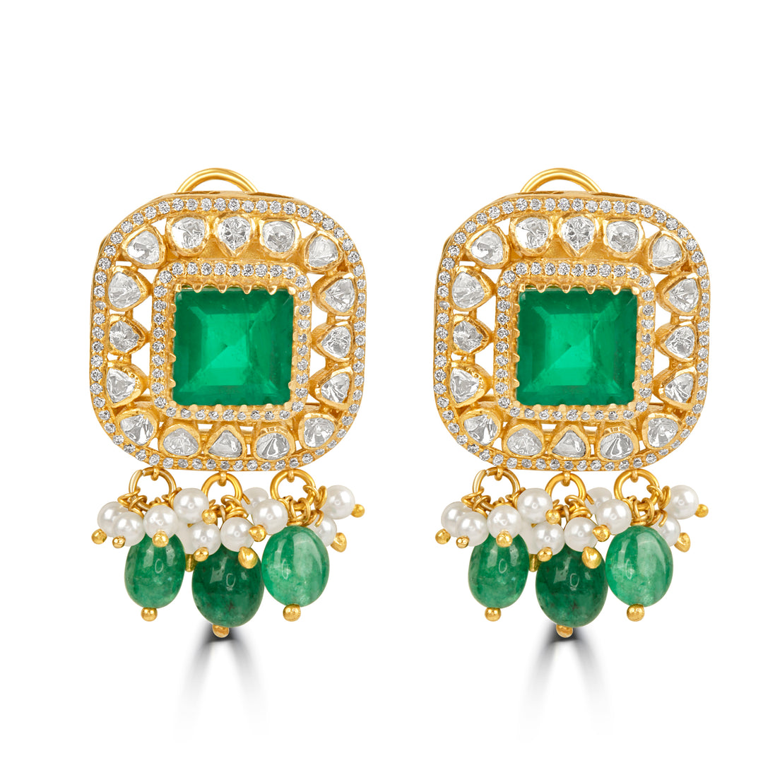 The Green Grace Earrings