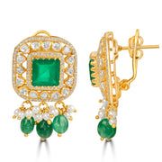 The Green Grace Earrings