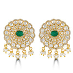 Load image into Gallery viewer, The Mini Emerald Danglers
