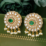 Load image into Gallery viewer, The Mini Emerald Danglers
