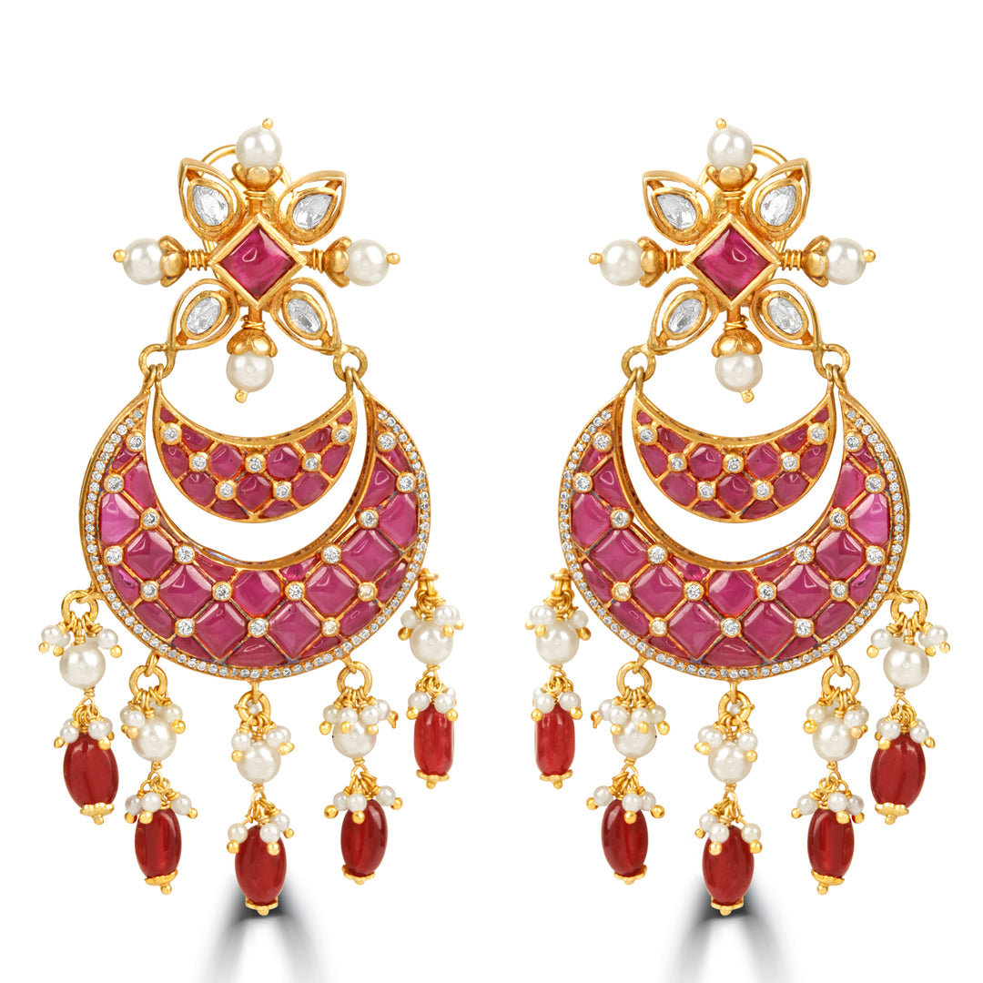 Crimson Cascade Chandbalis