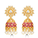 Load image into Gallery viewer, The Lush Velvet Jhumkas
