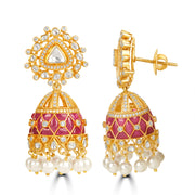 The Lush Velvet Jhumkas