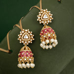 Load image into Gallery viewer, The Lush Velvet Jhumkas
