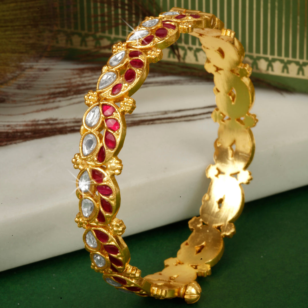 The Crimson Petal Bangles