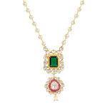 Load image into Gallery viewer, The Verdant Scarlet Pendant
