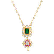 The Verdant Scarlet Pendant