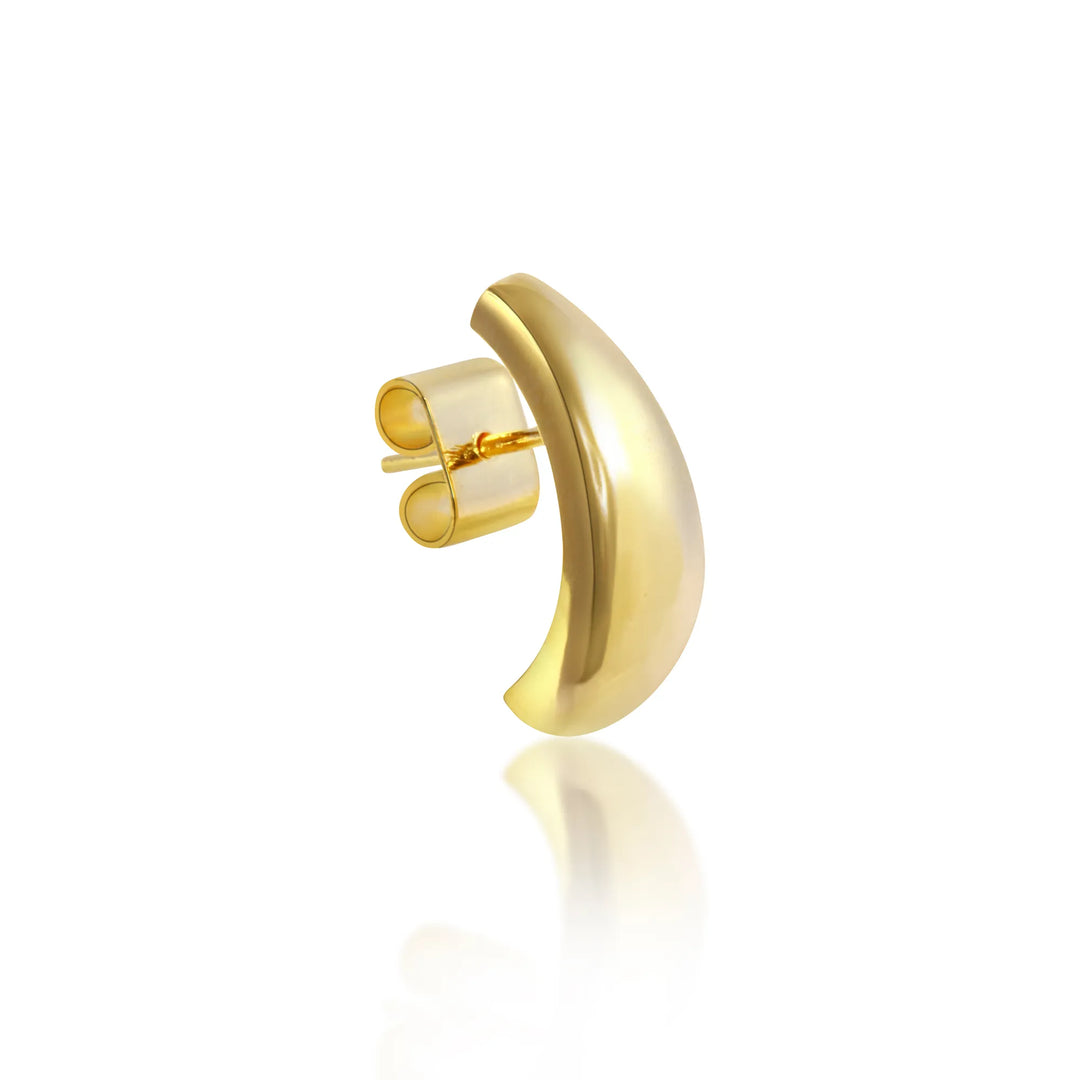 The Golden Lunar Hug Earrings