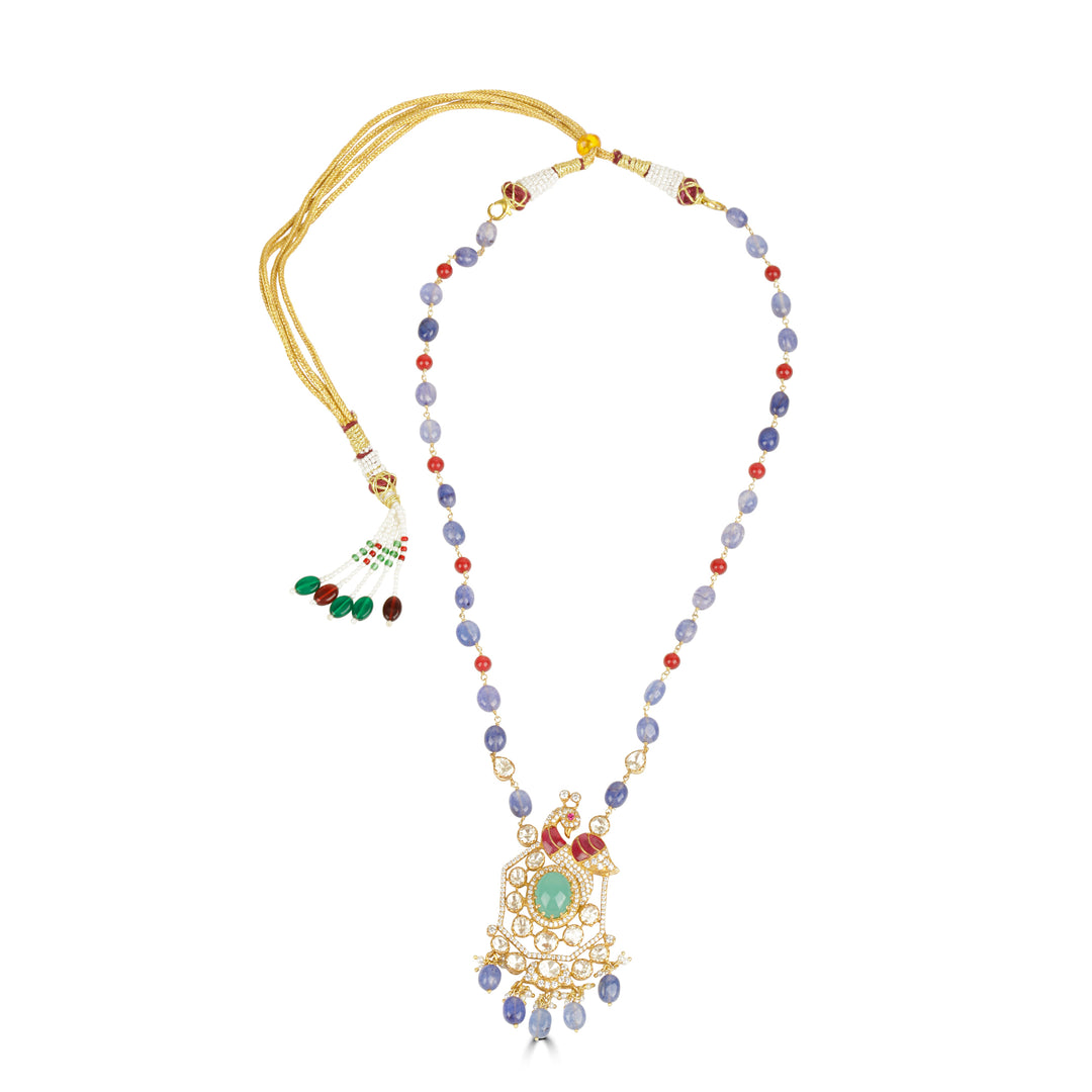 A Pavonine Glow Pendant