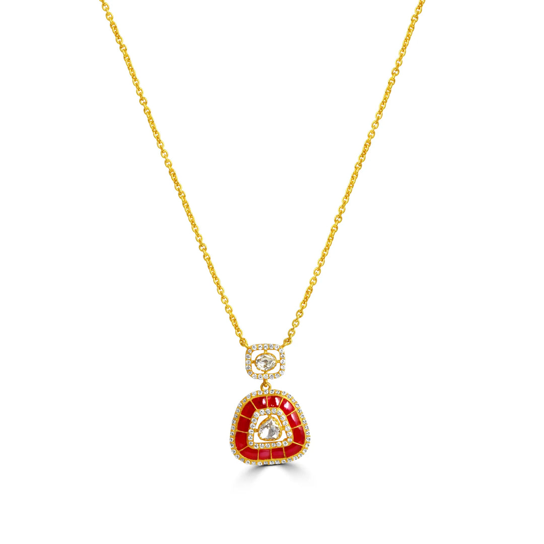 The Scarlet Charm Pendant