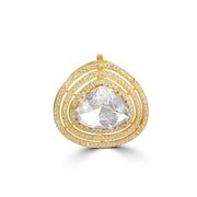 The Minimalist Polki Pendant set