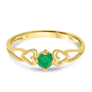 The Emerald Embrace Ring