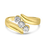 Load image into Gallery viewer, The Glimmer Knot / Trilogy Diamond Ring
