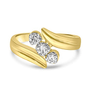 The Glimmer Knot / Trilogy Diamond Ring