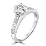 Load image into Gallery viewer, The Solo Sparkle Solitaire Ring
