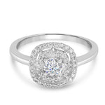 Load image into Gallery viewer, The Dazzling Halo Ring
