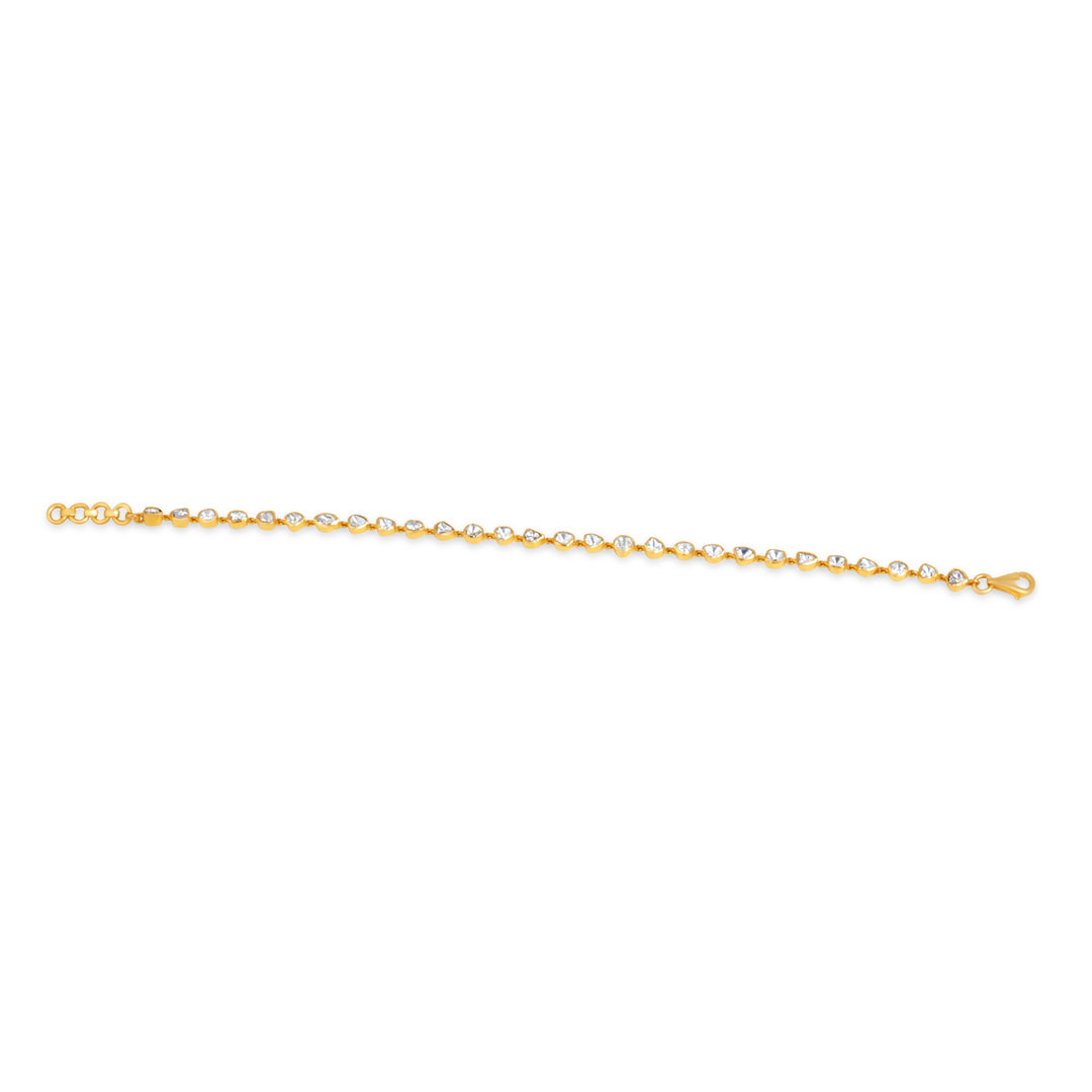 Exquisite Polki Tennis bracelet