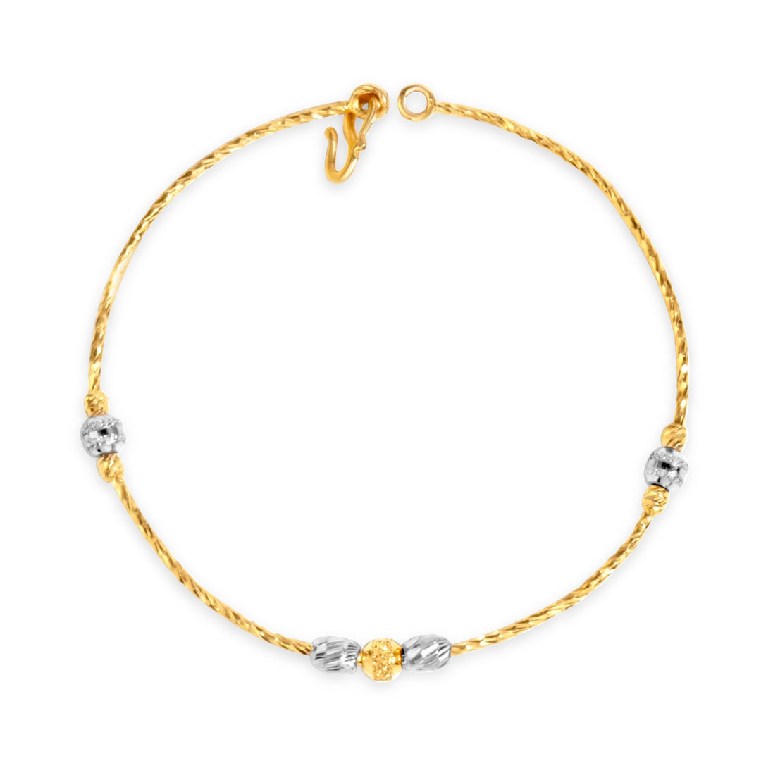 Modern Flexible Gold Bracelet