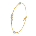 Load image into Gallery viewer, Modern Flexible Gold Bracelet
