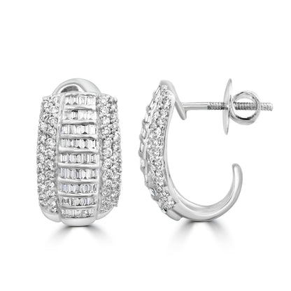 DIAMOND BALI EARRINGS