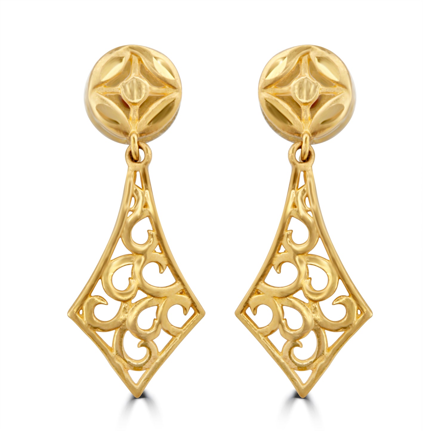 GOLD EARRINGS FILIGREE